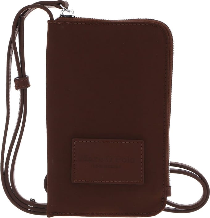 Marc O'Polo Telefoontasje Anki Cellphone Bag Melted Caramel Bruine