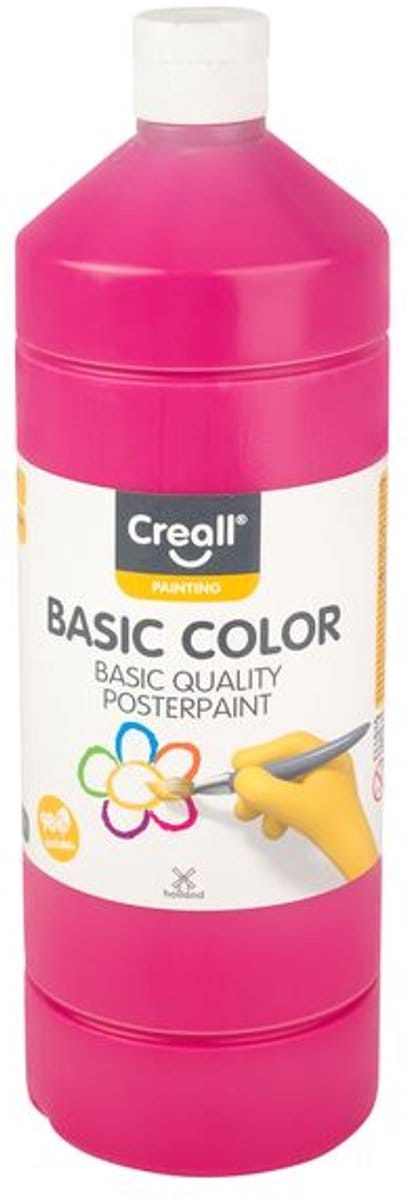 Plakkaatverf creall basic cyclaam 1000ml | 6 stuks