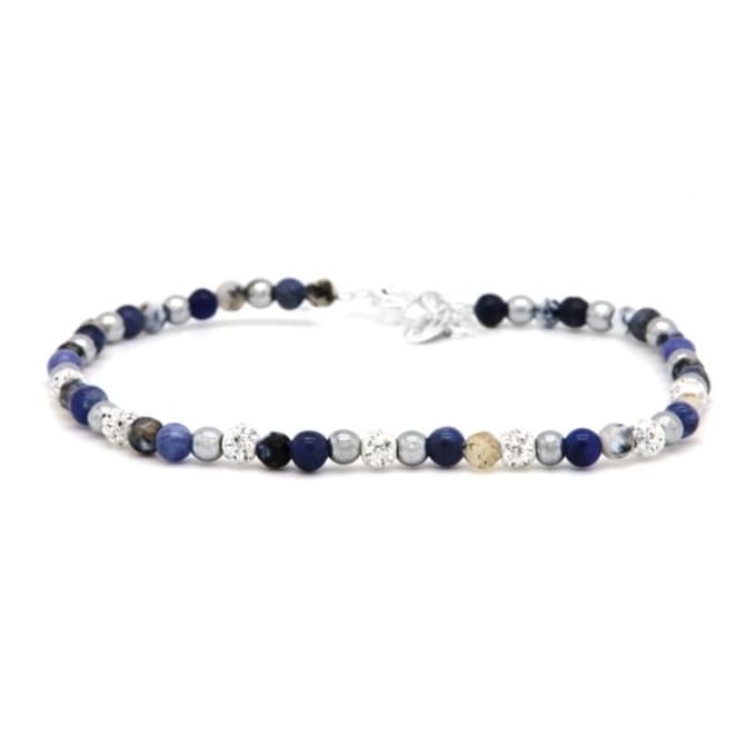 Karma 89052 - Blue Azura xxs - Enkelbandje