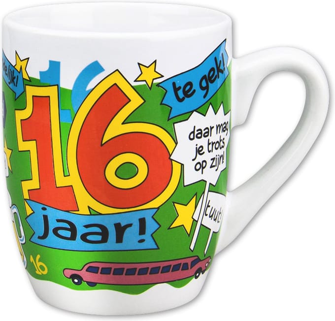 Cartoonmok - 16 jaar