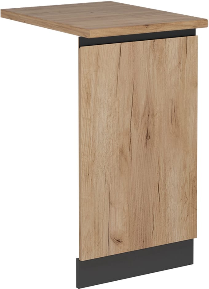 Vicco R-Line Vaatwasserfrontpaneel – 45 cm, WB Eik Krachtige eik goud