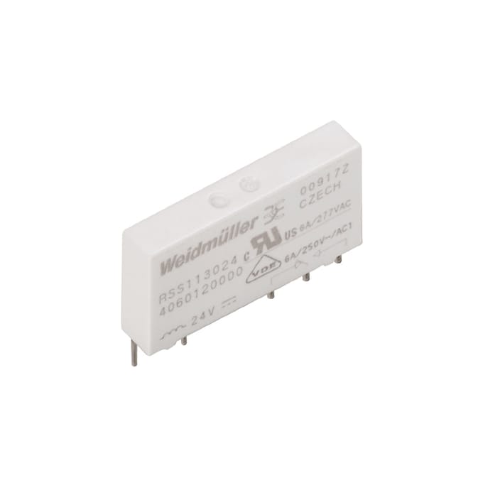 Weidmüller RSS113024F Steekrelais 24 V/DC 6 A 1x wisselcontact 18 stuk(s) Piece