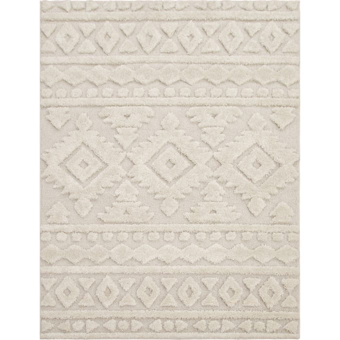 Tapijt Geneva beige 60x100 cm