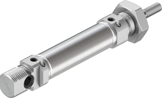 Festo Cilinder 16mm Boring 25mm Slag ISO 6432 Dubbelwerkend - 33973 - P2CWQ