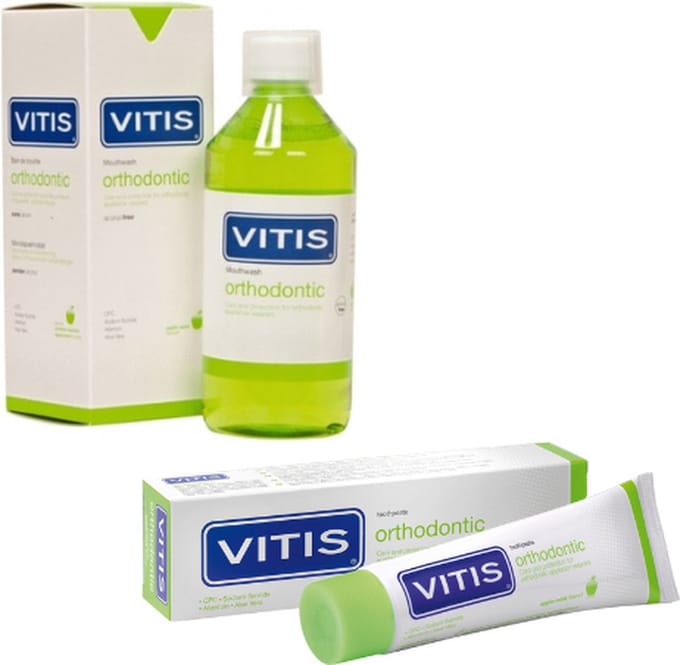 Vitis Orthodontic Voordeelpakket - Mondwater + Tandpasta