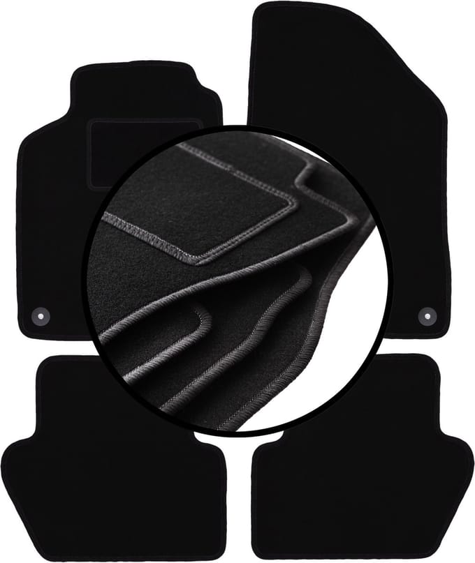 Complete set veloursmatten voor: Volvo S70 I sedan (1996-2000)
