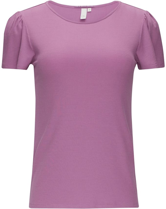 Q/S designed by - T-shirt - Maat S - Vrouwen - Paars - Modal