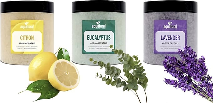 Aquatural 'Fresh' set - Spa aroma crystals 3 x 350 g