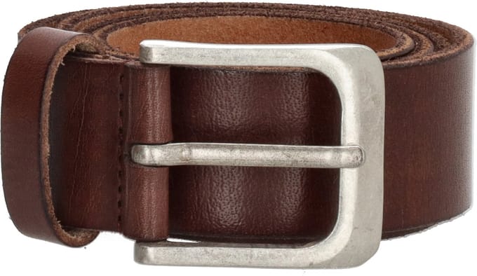 Hide & Stitches Frisco Lederen Heren Riem - 4 cm - maat 115 - Bruin