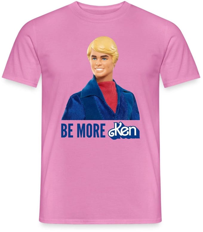 Barbie Design Met Ken T-Shirt Heren