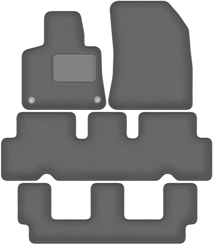 Grafiet automatten voor: Citroen C4 Grand Spacetourer 7-zits (2013-2021)
