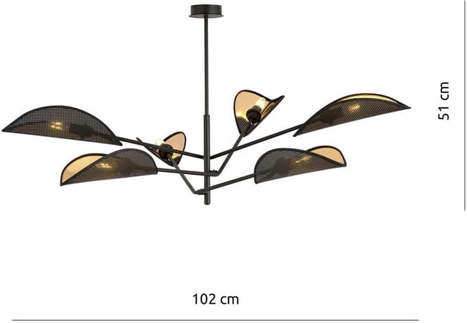 VENE 6 BLACK/GOLD