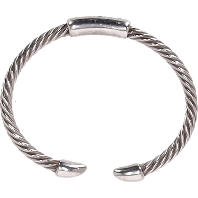 Pomellato 67 Gedraaide Bangle Armband in Zilver Metaal