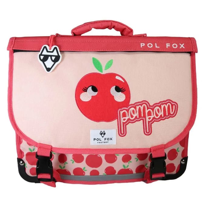 Schooltas Pol Fox CARTABLE 38 CM POMPOM