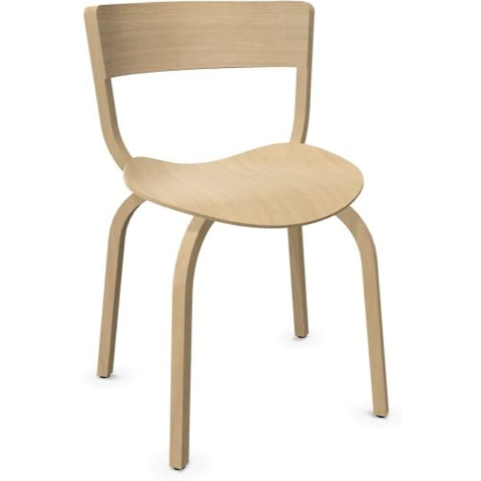 Thonet - 404 Stoel - licht eiken - bruin