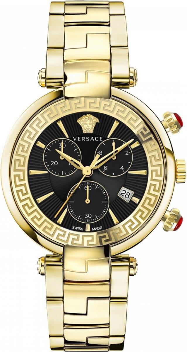 Versace VE2M00621 horloge mannen - Roestvrij Staal - goud