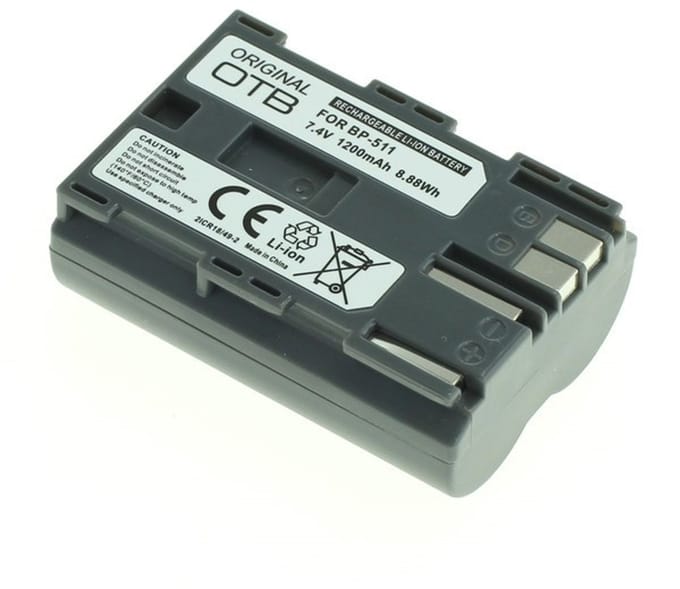 OTB Accu Batterij Canon BP-511 - 1200mAh