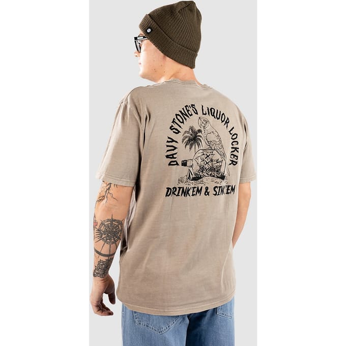 Volcom Liquor Locker Pw T-Shirt bruin