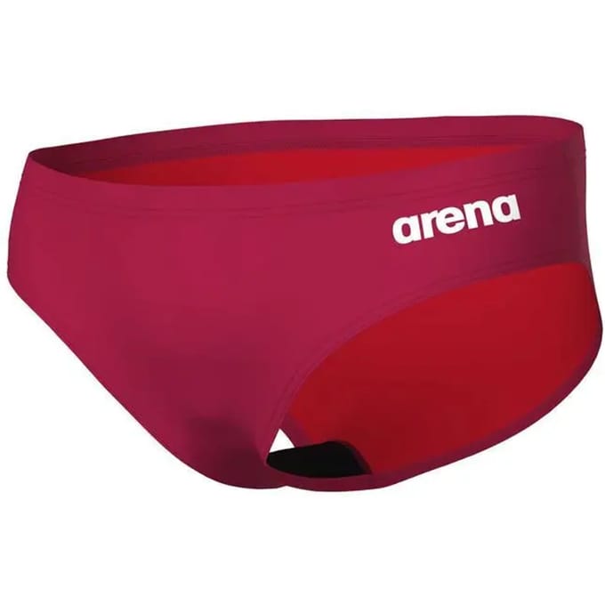 ARENA | M Team Swim Brief Solid red-white (Maat - 90)