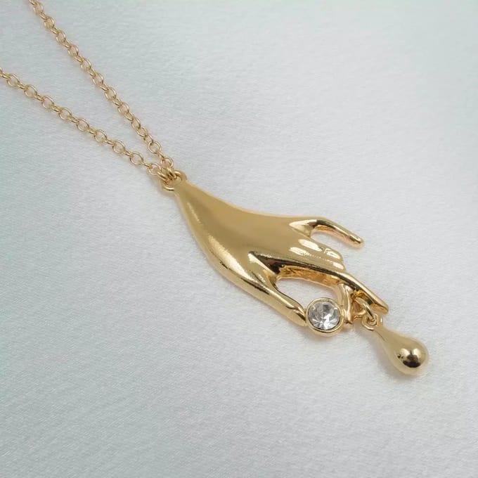 Sylvie Monthulé | Gouden Bodychain Sieraad | Secret Caress Maat S
