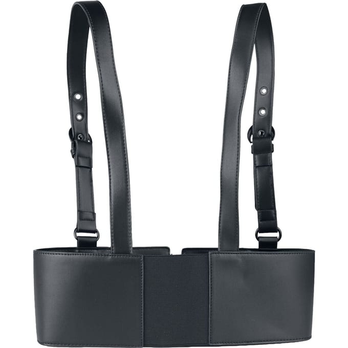 KIHILIST by KILLSTAR - Gothic Harness - Calyxia Harness - voor Vrouwen - zwart