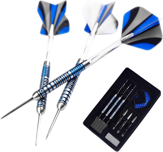 Professionele Steeldartpijlen 90% Tungsten Set Verwisselbaar Gewicht