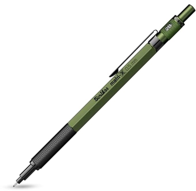 Professioneel 0,5 mm Vulpotlood - Donkergroen Ergonomisch Ontwerp
