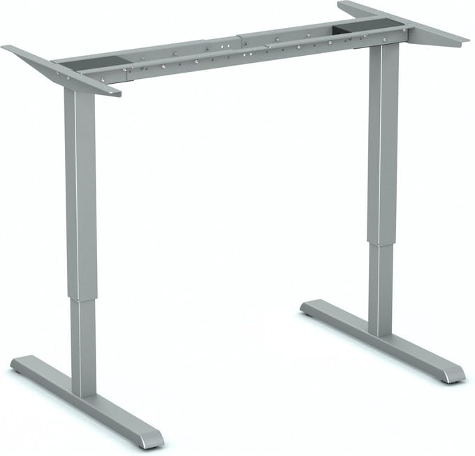 Stabureau - SteelForce 300 - Elektrisch - Alleen frame zilver