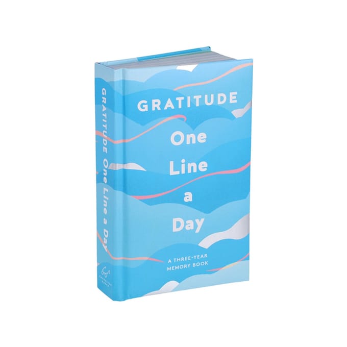 Gratitude One Line a Day - Dagboek voor 3 jaar - A Three-Year Memory Book