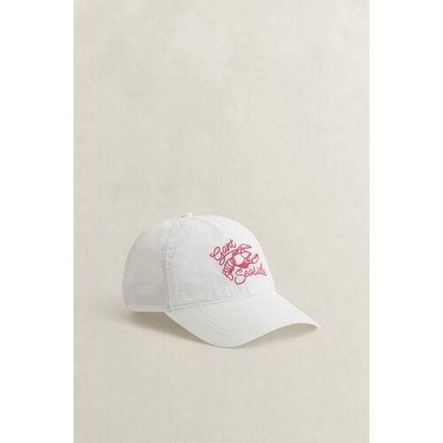 Gant Cap Seaside Graphic Crinkled Cream / male