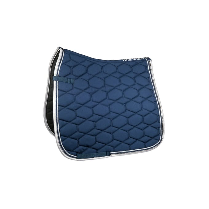 HKM Zadeldekje -Crystal fashion- donkerblauw PD
