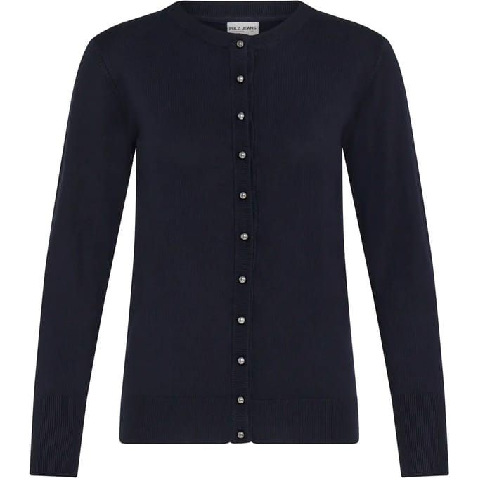 Dames gebuttonde cardigan Pulz Jeans Sara