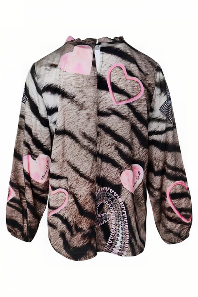 Mucho Gusto Blouse San Severo Pink Taglia: S | Magliette intime Outlet | Donna | Rosa