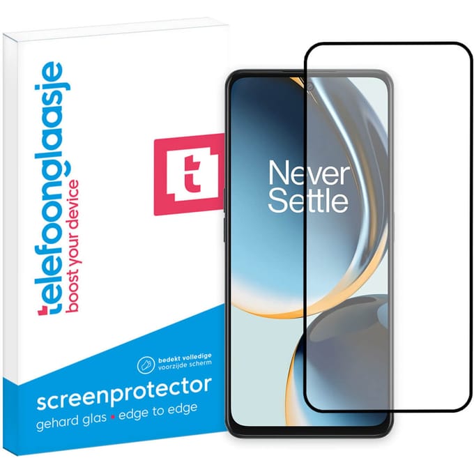 OnePlus Nord CE 3 Lite 5G screenprotector gehard glas Edge to Edge