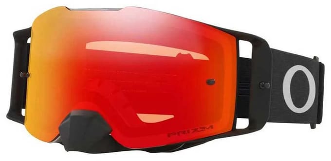 Oakley Goggles Front Line MX Tuff Blocks Black Gunmetal Prizm MX Torch Iridium -