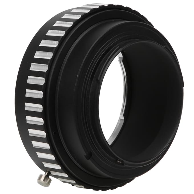 DANEX Aluminiumlegering Adapterring voor Da PK Mount Lens om te passen op E-poort Camerabehuizing gray