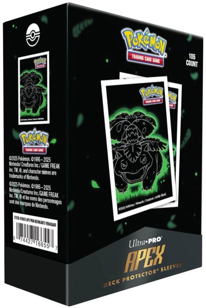 Ultra Pro Pokémon APEX Deck Protector Sleeves-Venusaur (Diversen) Nieuw