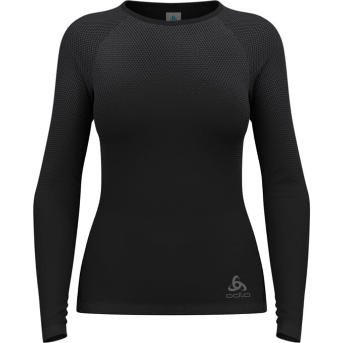 Odlo Performance Light Lange Mouwen Thermoshirt Dames - Zwart - Maat S