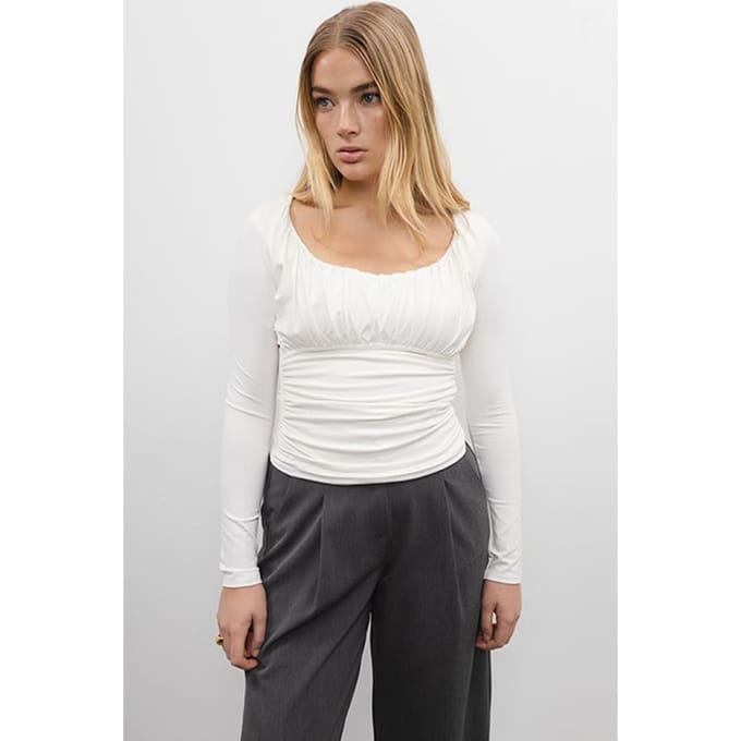 VIVEH Orixa Coconut Milk Größe: 38 | Longsleeves Outlet | Damen