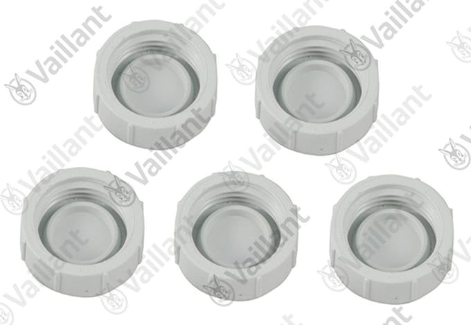 VAILLANT Kap, (x5) Aansluiting op 80 PP (star) 60/100 o.a. Vaillant-Nr. , 147392