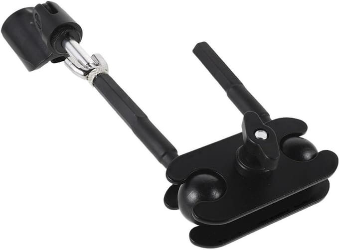 Microfoon Clip Houder - Mic Stand Adapter - Muziek Opnemen - Sterke Grip - 28 x 15 x 4 cm