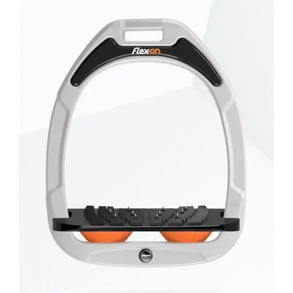 Ultra Grip Verstelbare Biezen Wit/Zwart/Oranje Flex-On Green Composite