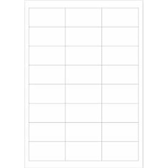 Schäfer Shop Select Universele etiketten, 64,6 x 33,8 mm, permanentklever 2400 stuks