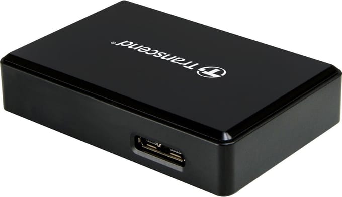 Transcend TS-RDF9K2 Externe geheugenkaartlezer USB-A 3.1 Gen 1 Meerdere kleuren
