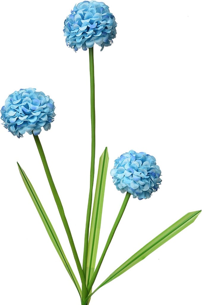 Clayre & Eef Kunstbloem 84 cm Blauw Kunststof