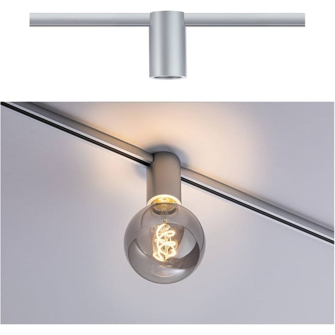 Paulmann Socket Plafondlamp URail E27 LED Chroom (mat)