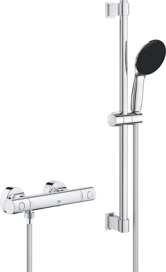 GROHE QuickFix Precision Get doucheset - Waterbesparend - Chroom