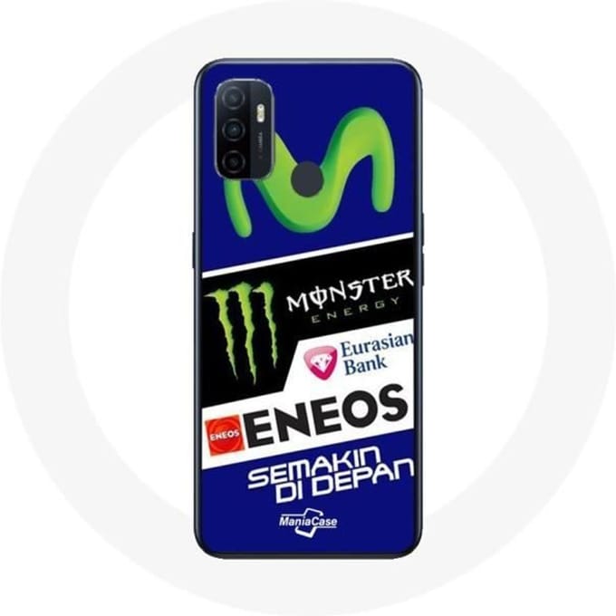 Coque Oppo A53 Monster Energy Yamaha Eneos