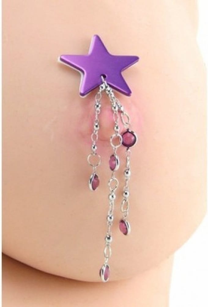 Calexotics - Bodycharms - Tepelhangers - Paarse Sterren