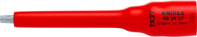 Knipex dopsleutelinzet 3/8" TX27 - 982927